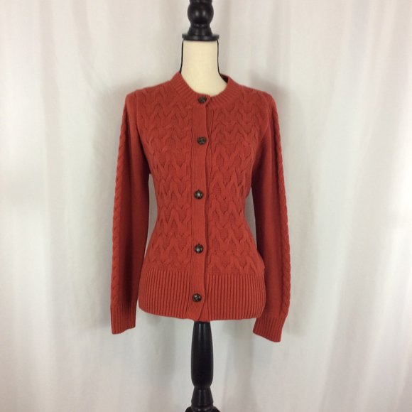 Bass Button Up Sweater 145F - Picture 1 of 7
